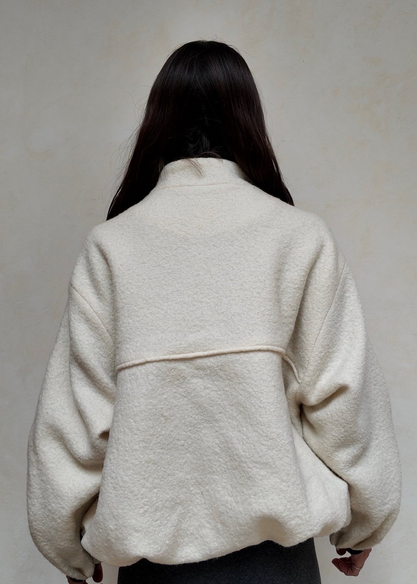CHAMARRA CREMA COZY