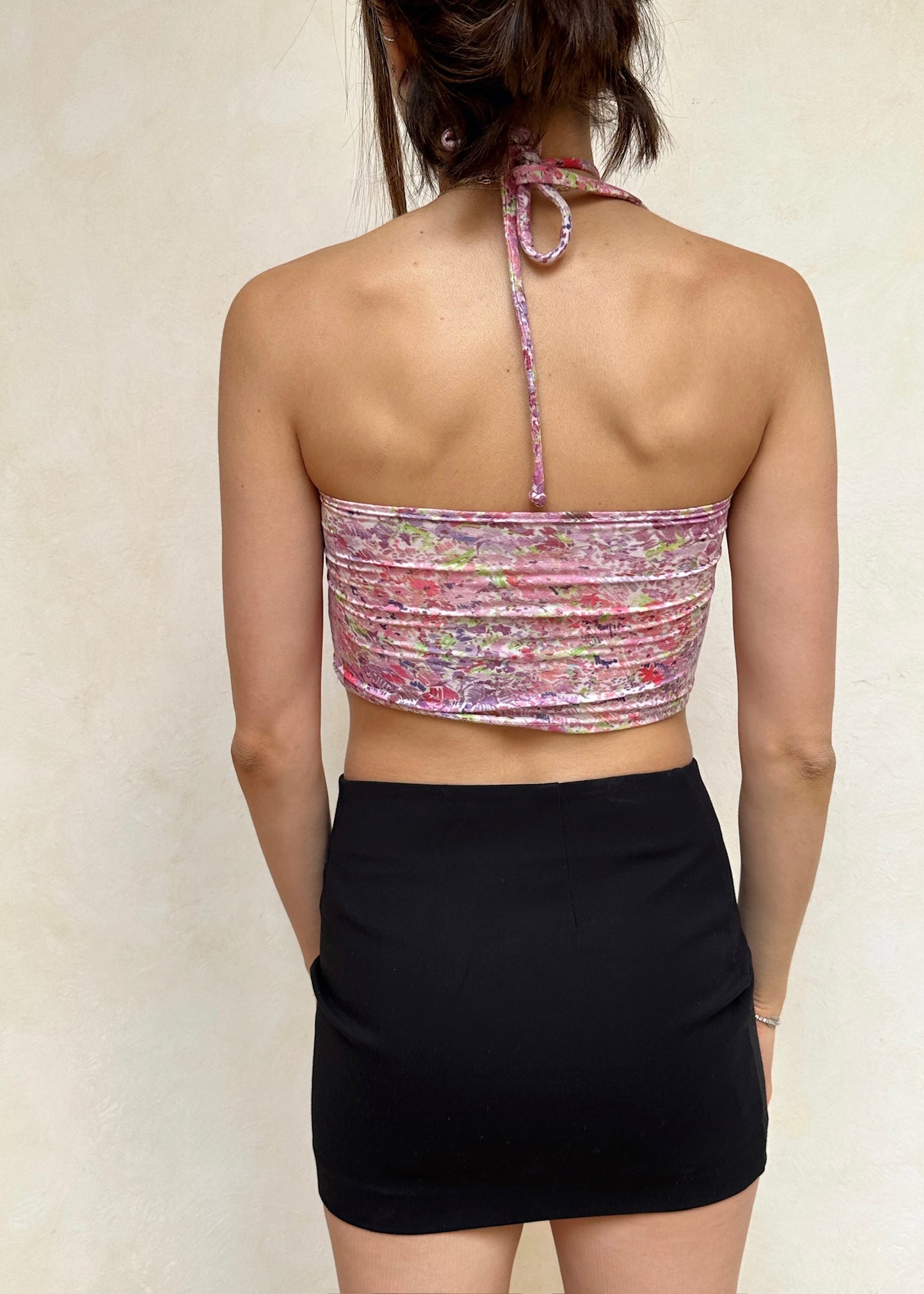 PINK FLORAL TOP