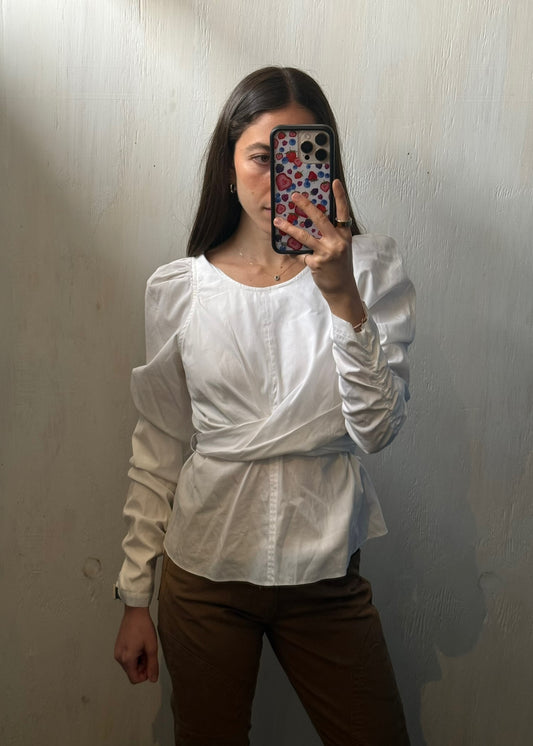 CAMISA BLANCA WRAP UP