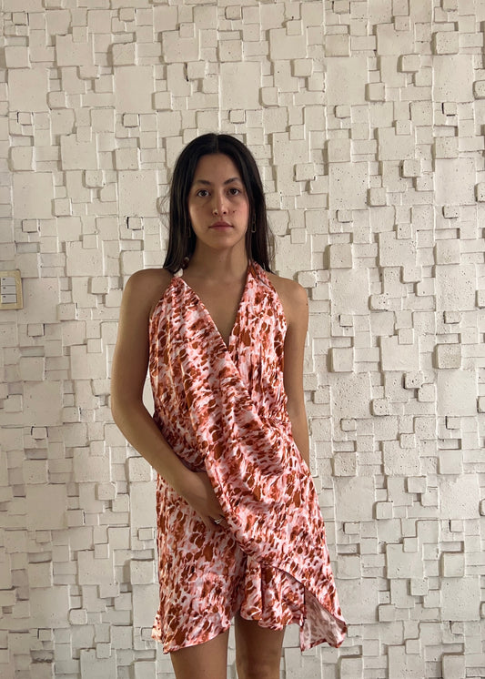 VESTIDO PRINT OPEN BACK