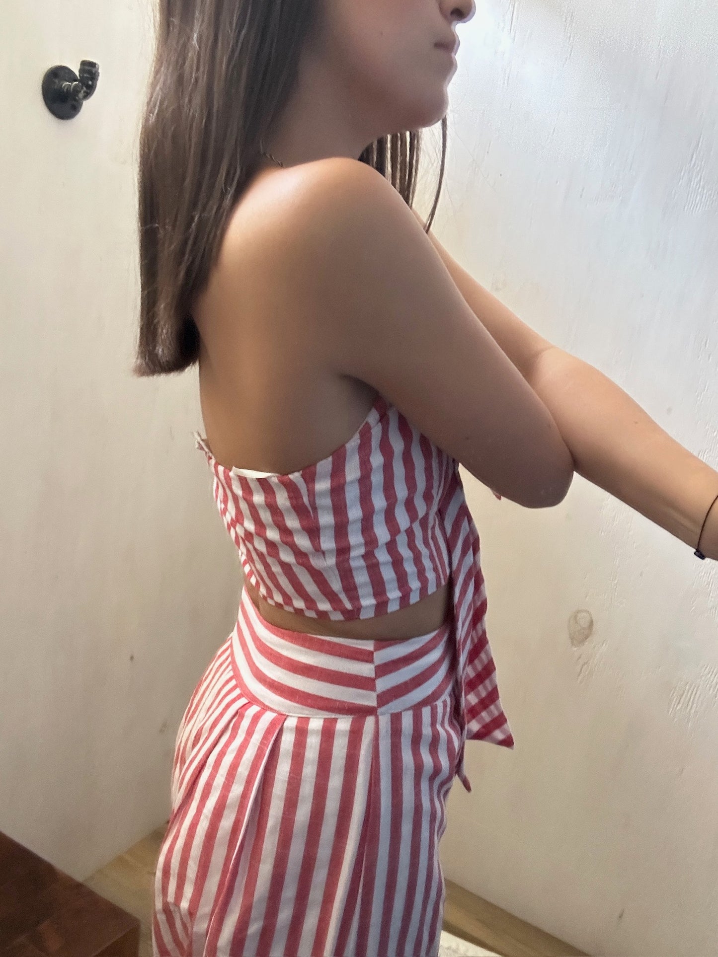 SET STRIPED TOP Y PANTALON