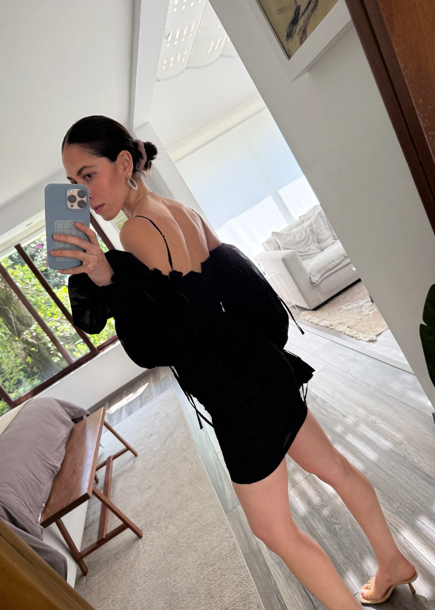 VESTIDO MINI BUSTIER SEE THROUGH