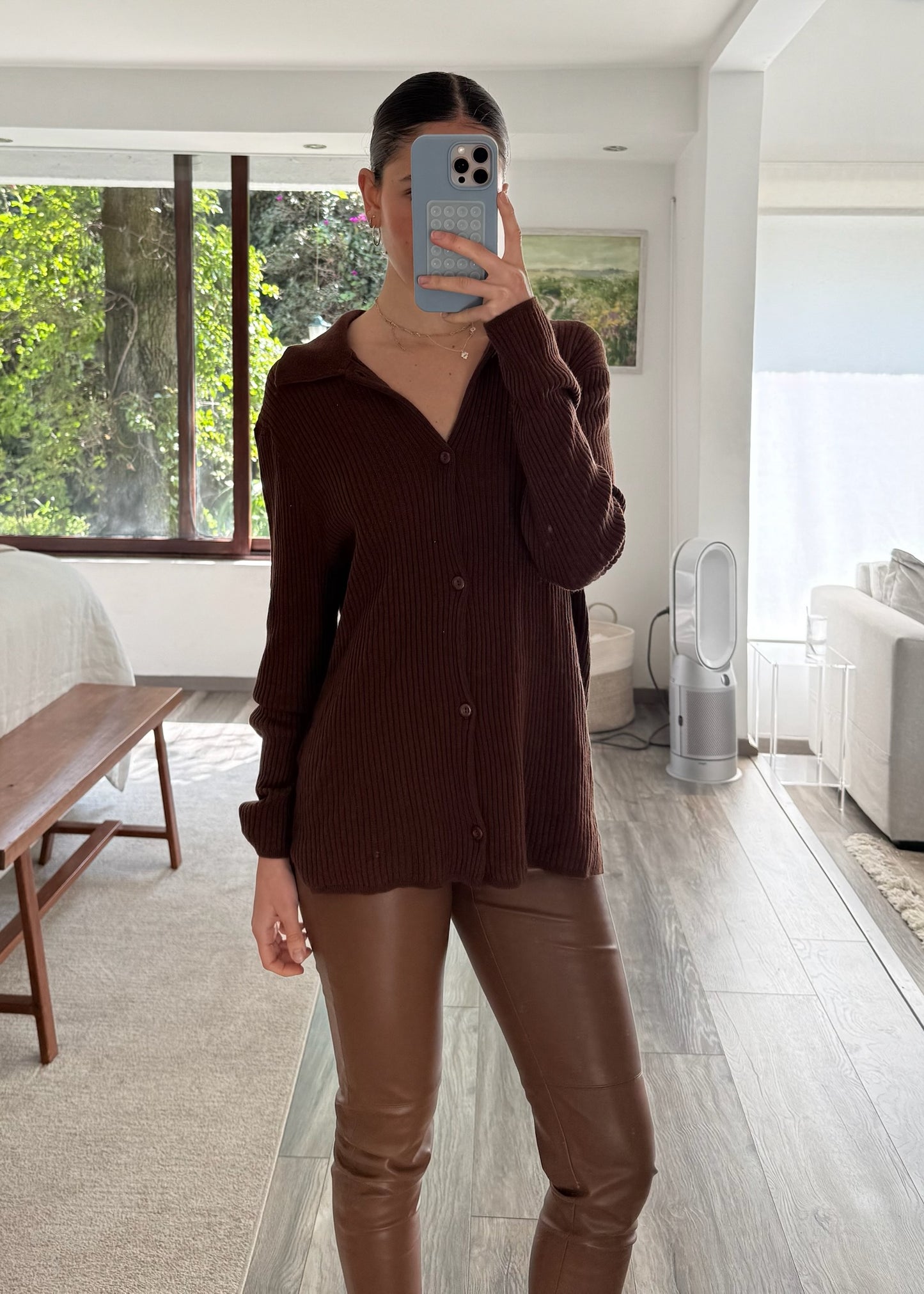 CARDIGAN LOOSE CAFÉ