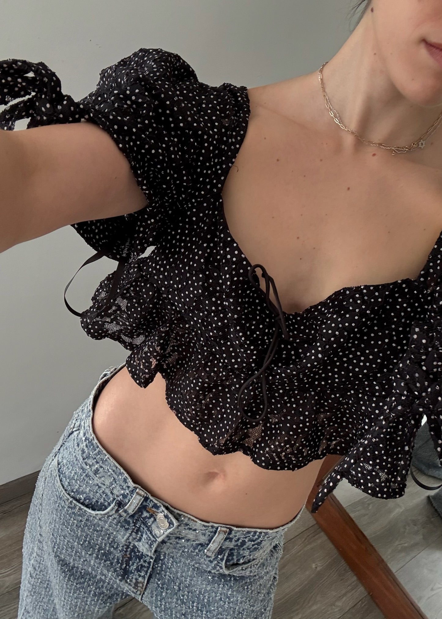 TOP DE ENCAJE CUTE