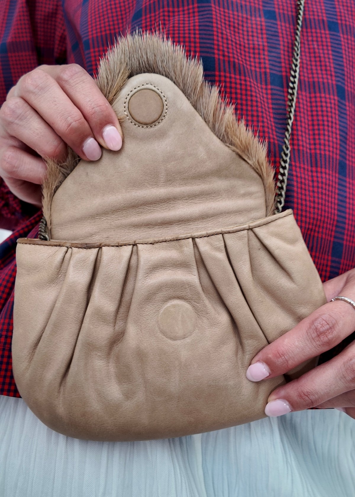 BOLSA CROSSBODY DE PIEL