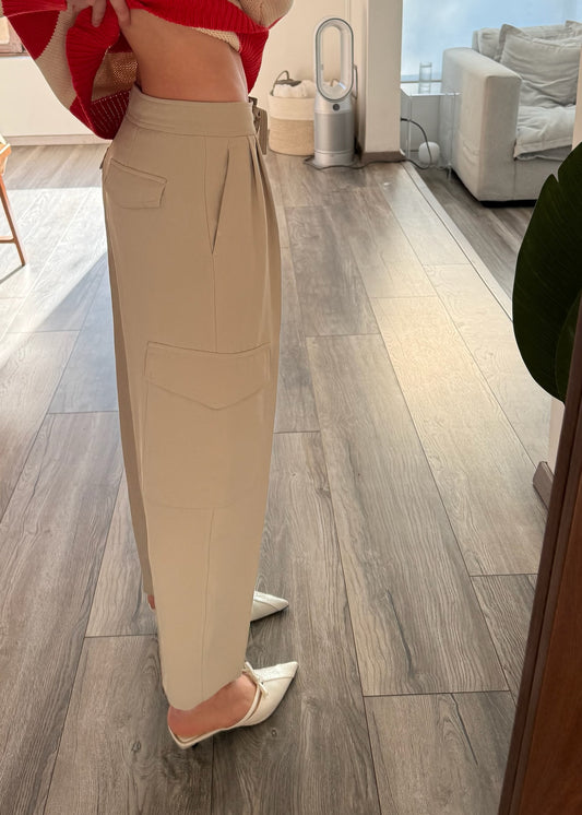 CARGO PANTS BEIGE