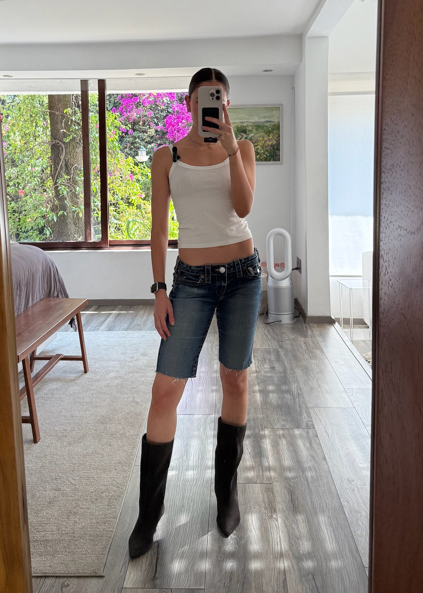 SHORT DE JEANS LOW RISE VINTAGE