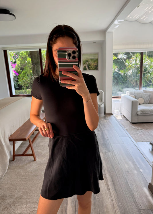 FALDA NEGRA MINI BÁSICA
