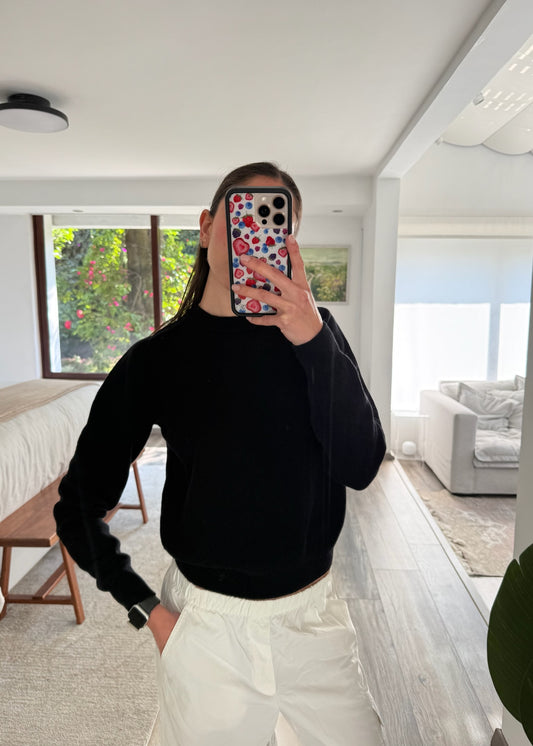 CREWNECK DE LANA Y CASHMERE