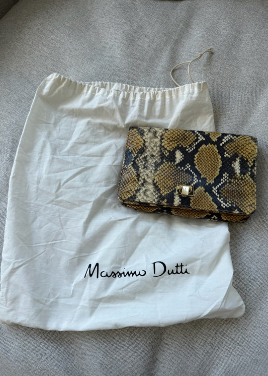 BOLSA CROSSBODY SNAKE PRINT