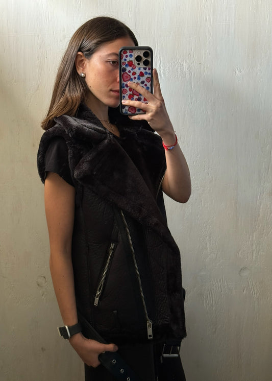 CHALECO FURRY OVERSIZED