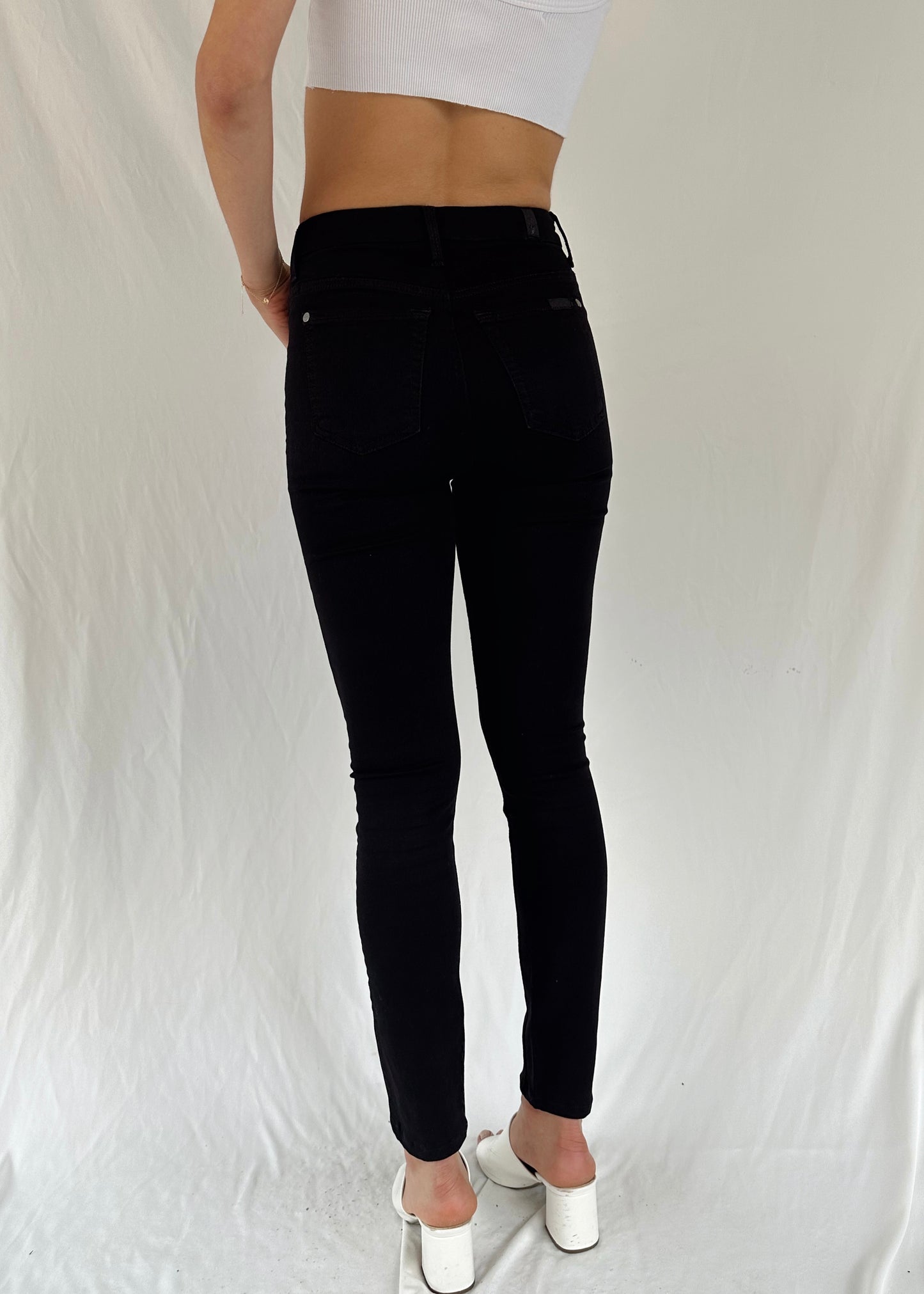 THE HIGH WAIST SKINNY JEANS