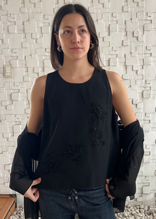 CAPA SEE THROUGH CON TOP
