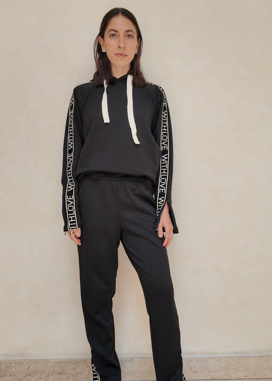 TRACK PANTS NEGROS