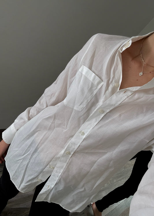 CAMISA BLANCA SEE THROUGH