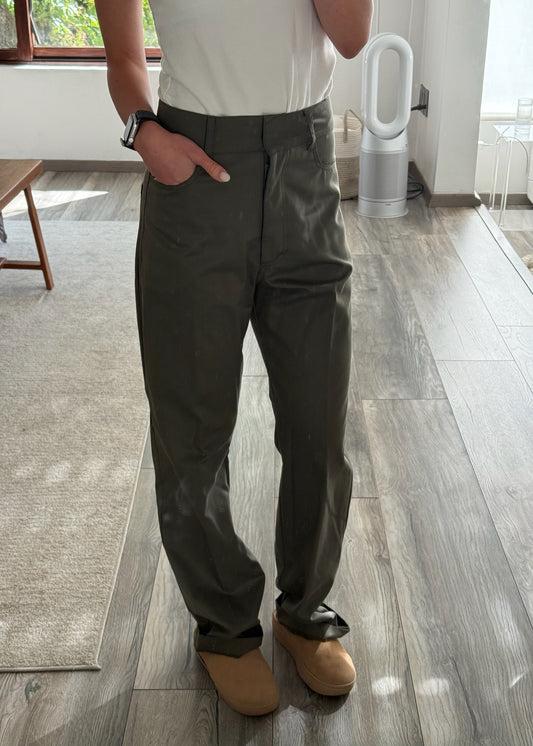 PANTALÓN VERDE MILITAR