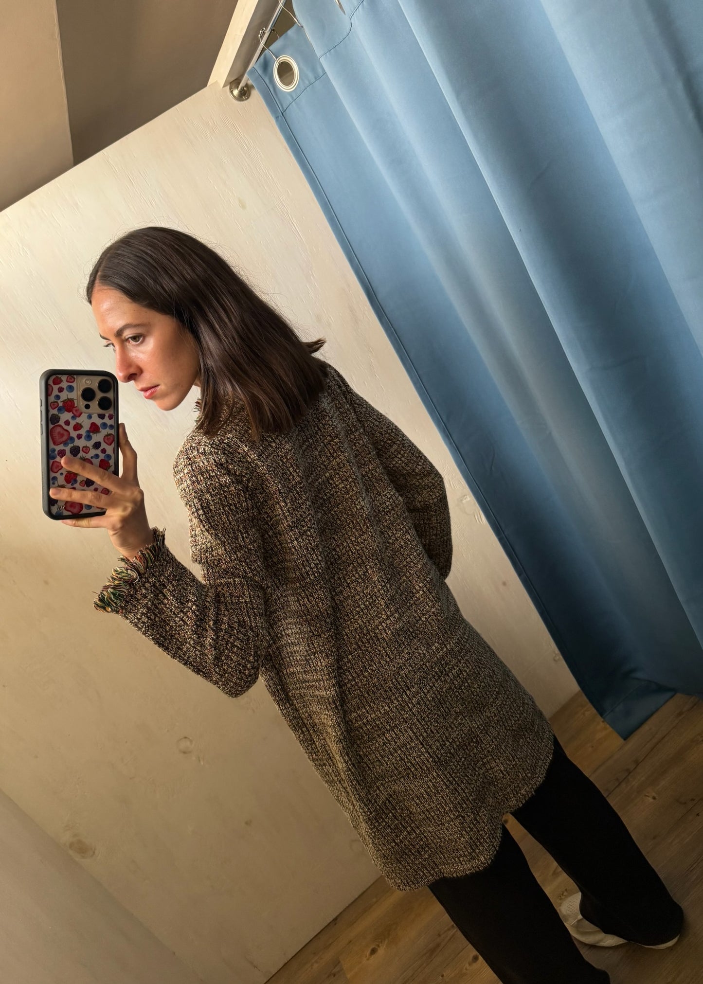 CARDIGAN RAINBOW DE TIPO TWEED