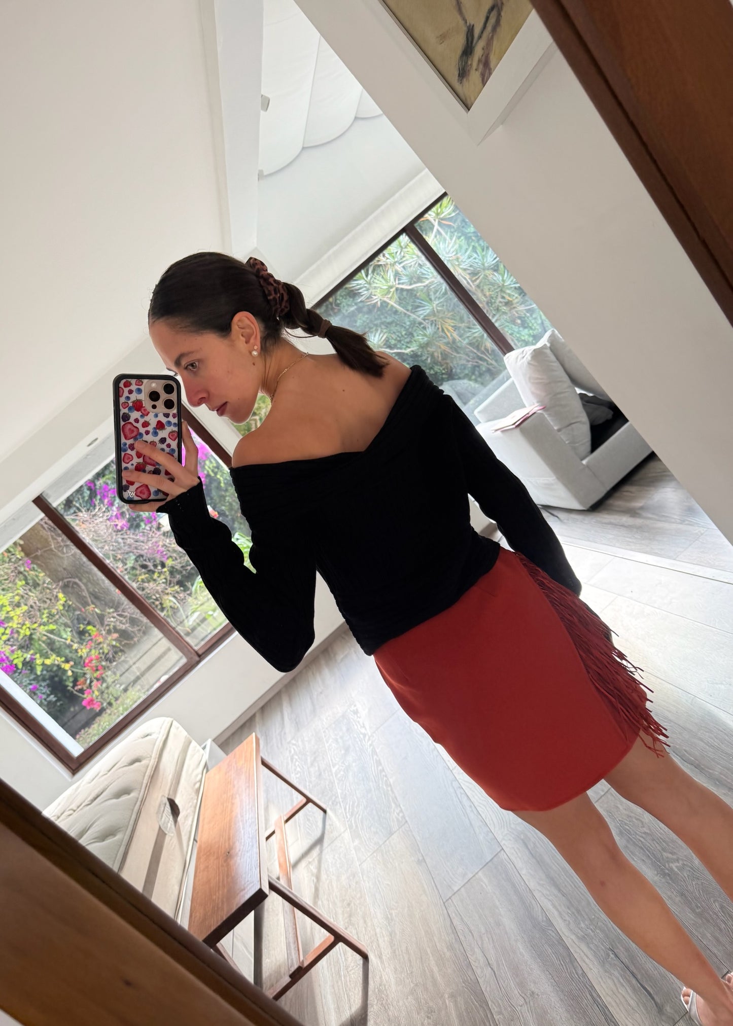 SUÉTER OFF THE SHOULDER NEGRO