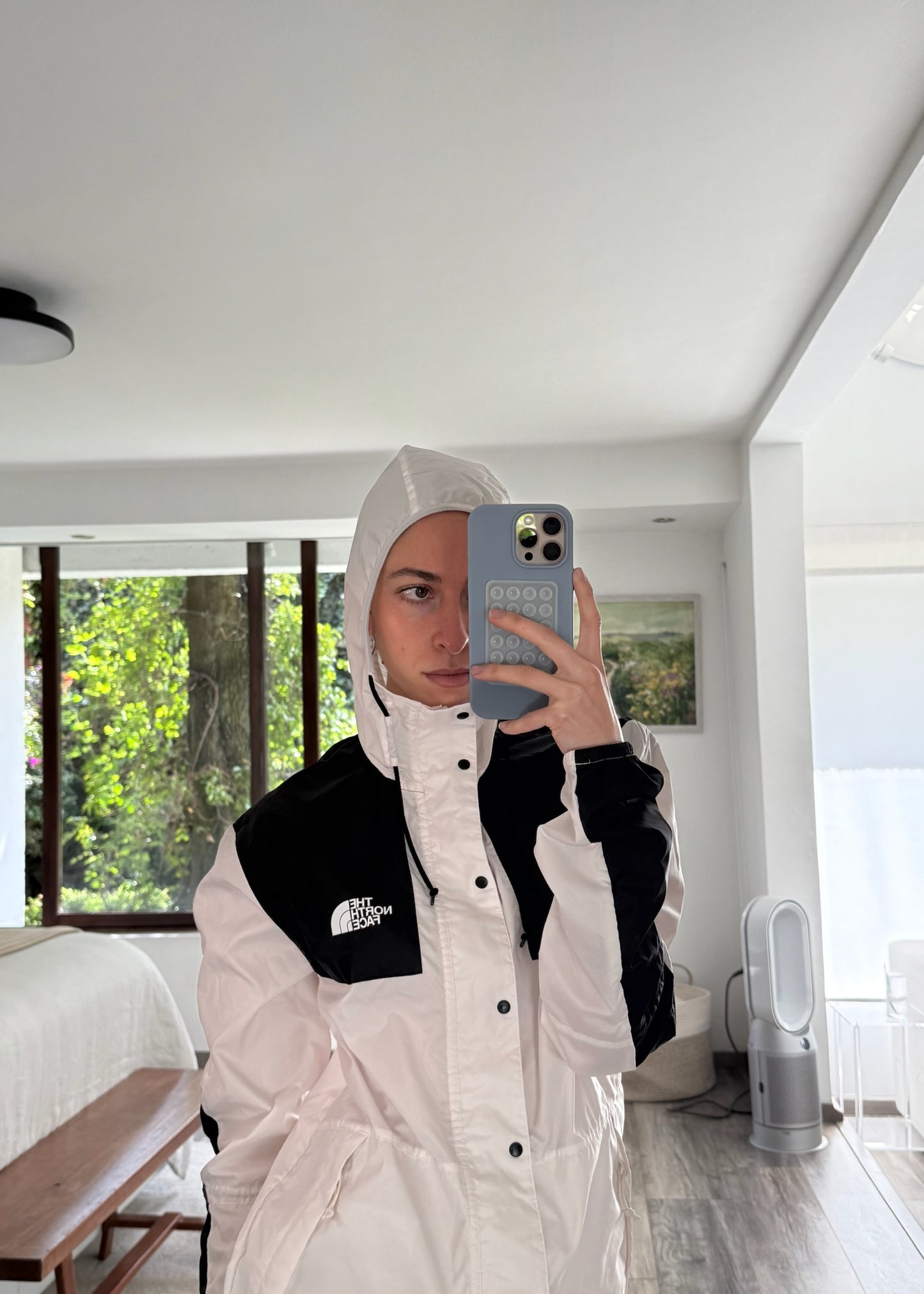 CHAMARRA WINDBREAKER B&W