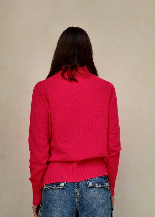 SUETER 100% CASHMERE ROSA