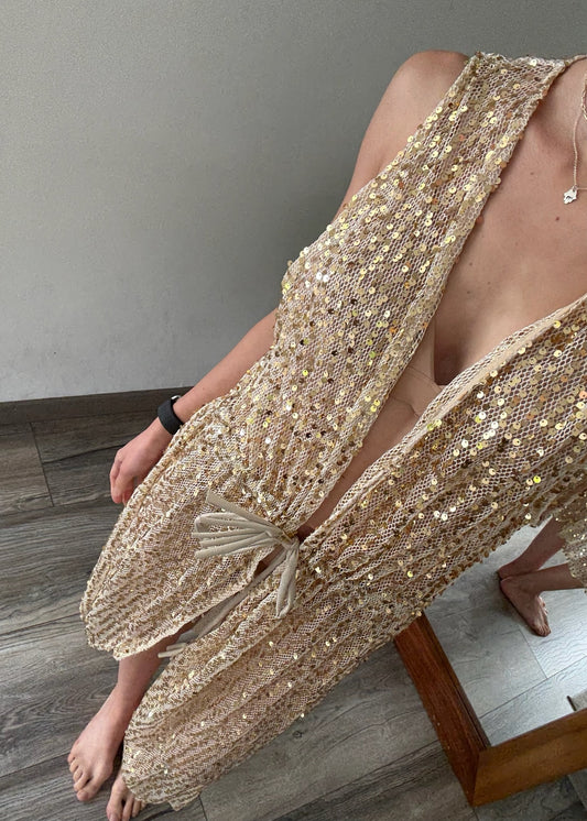 COVER UP CON LENTEJUELAS