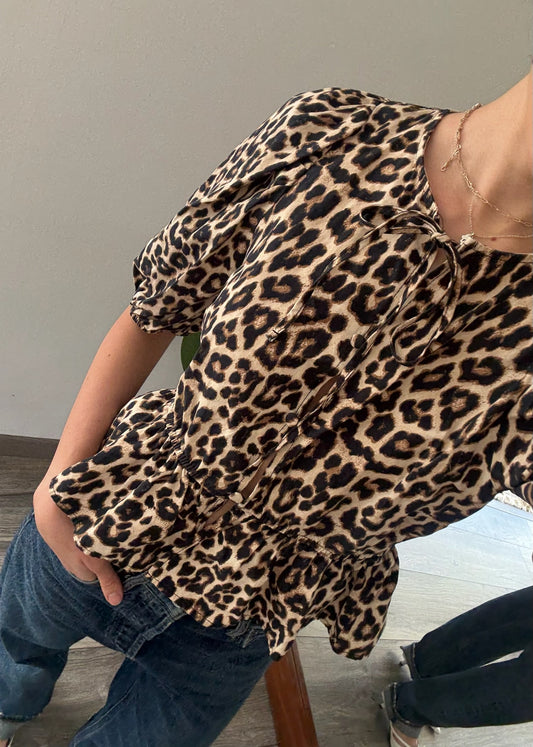 TOP ANIMAL PRINT