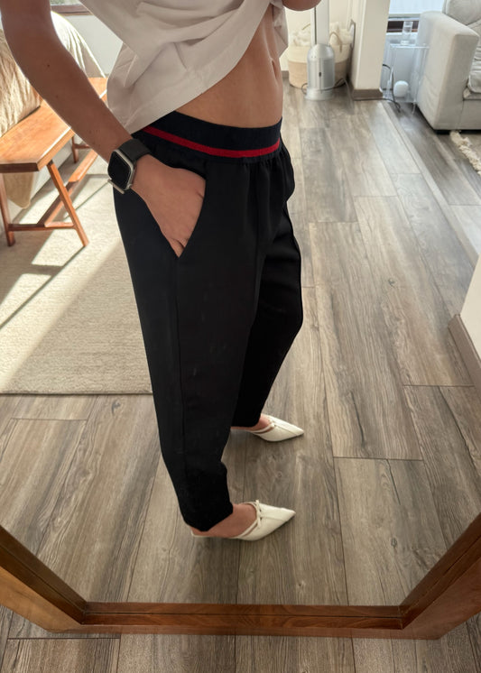 JOGGERS NEGROS SHINY