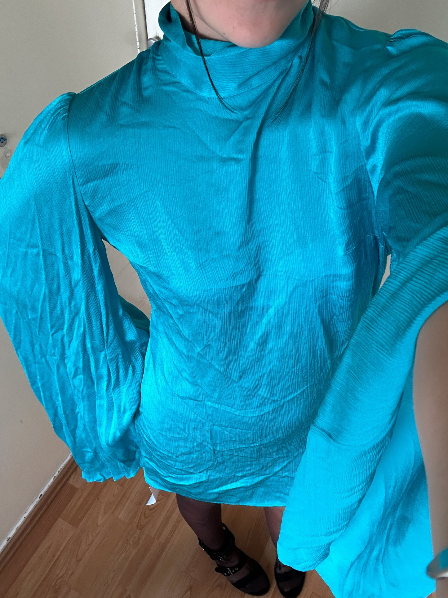 VESTIDO TURQUESA MINI