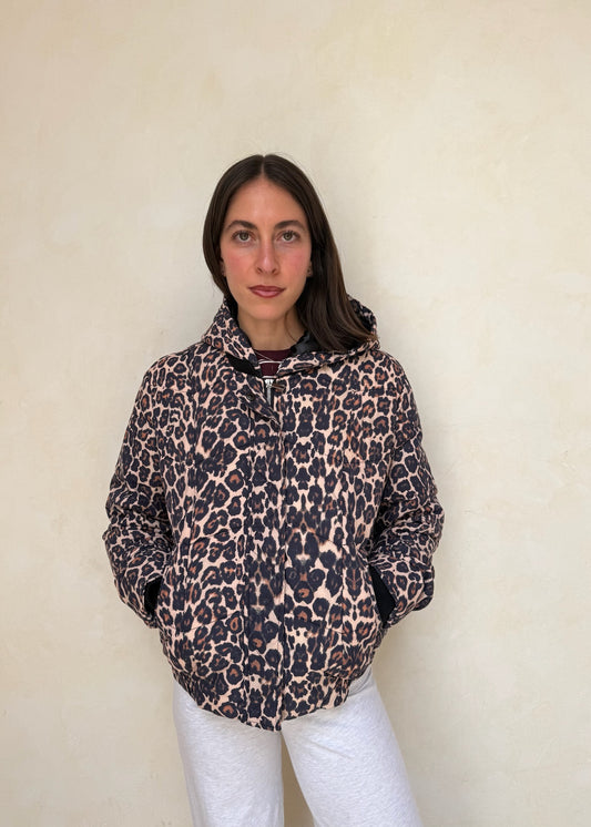 CHAMARRA PUFFER ANIMAL PRINT