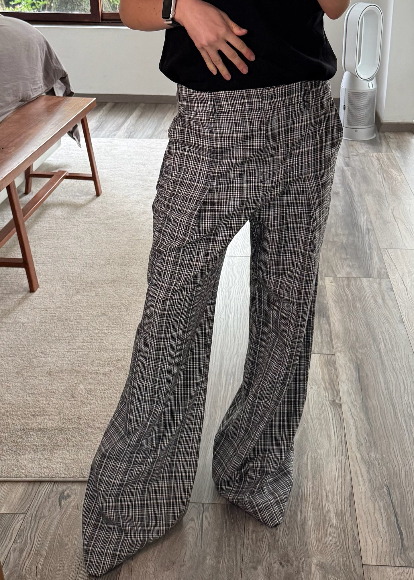 PREPPY PLAID PANTS