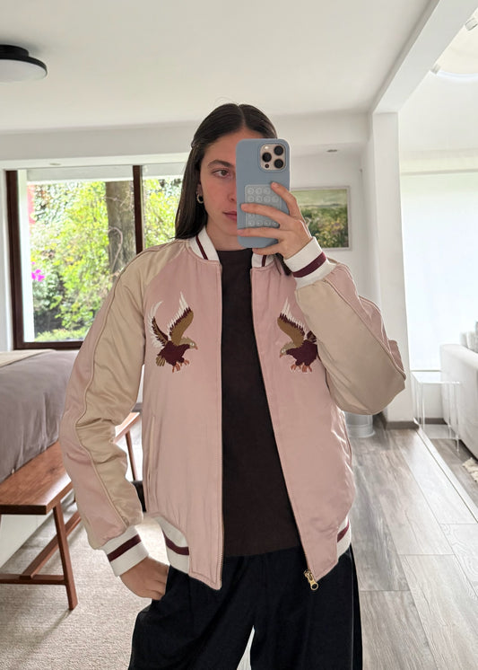 BOMBER JACKET ROSA