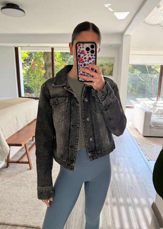 CHAMARRA DENIM DESLAVADA