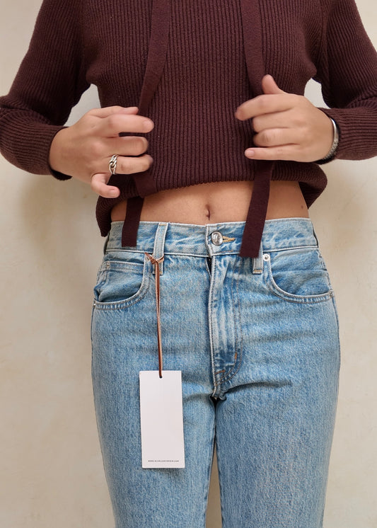MOM JEANS AZUL CLARO