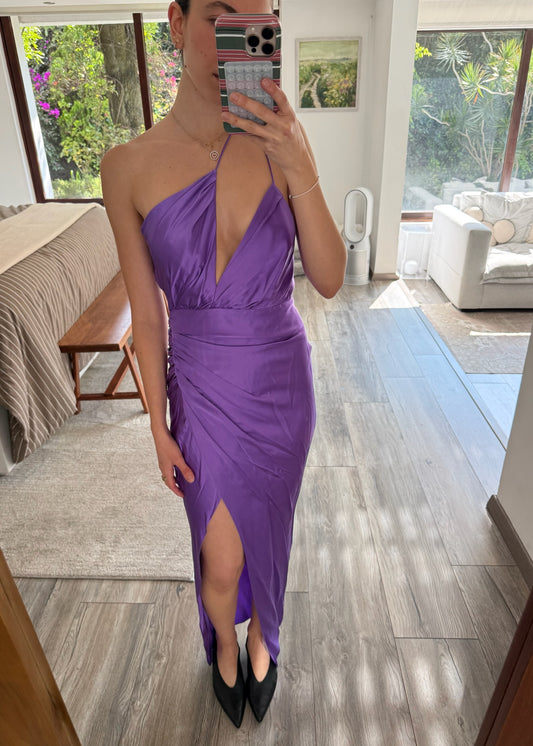 VESTIDO SILKY MORADO
