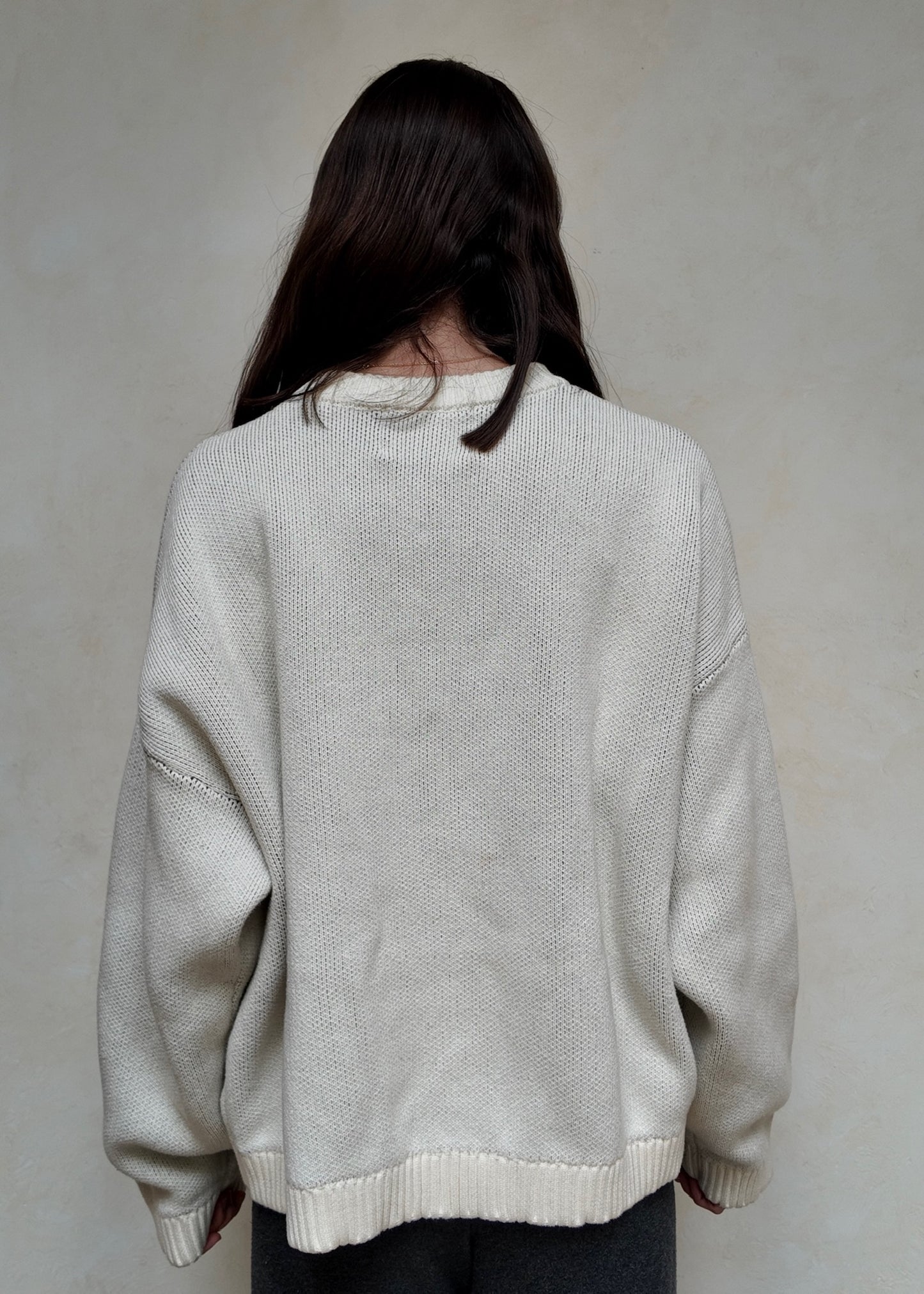 CREWNECK BEIGE