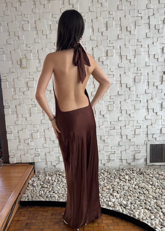 VESTIDO HALTER BACKLESS