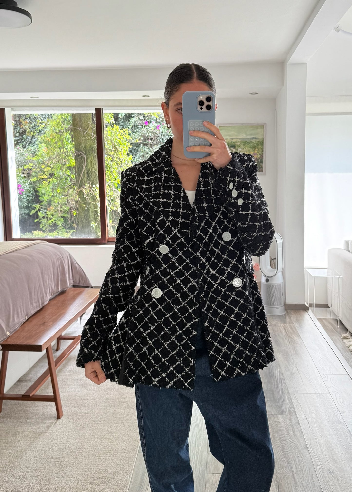 BLAZER LA PAUSA B&W