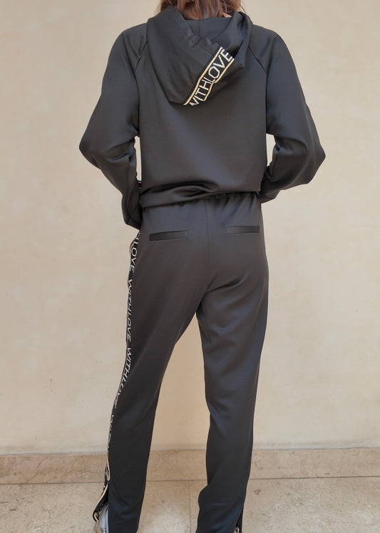 TRACK PANTS NEGROS