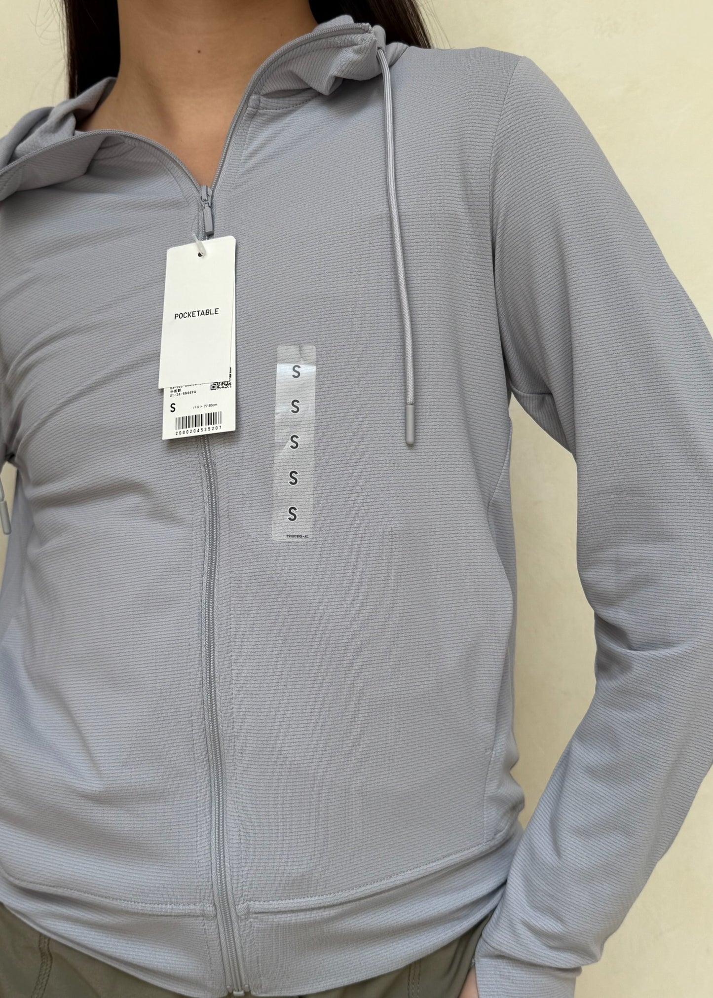 CHAMARRA ACTIVE GRIS