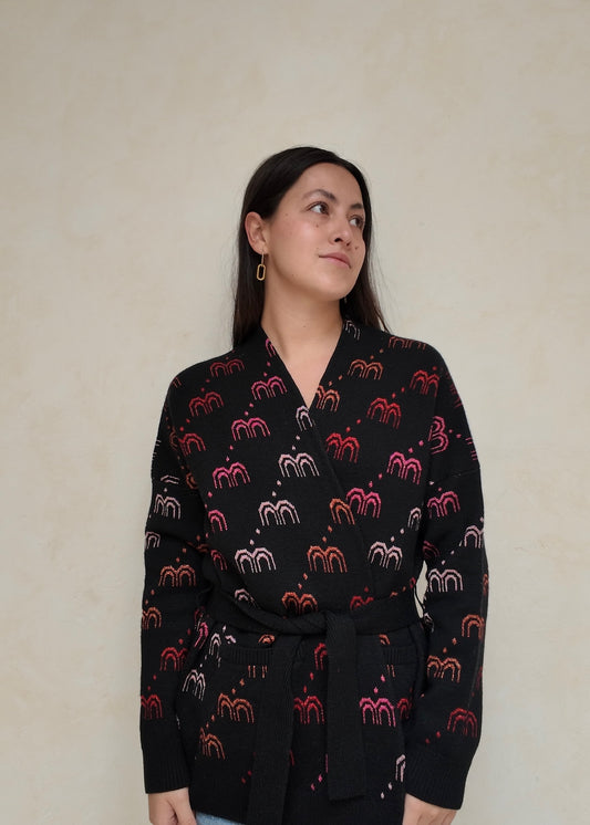 CARDIGAN WRAP UP SPARKLY
