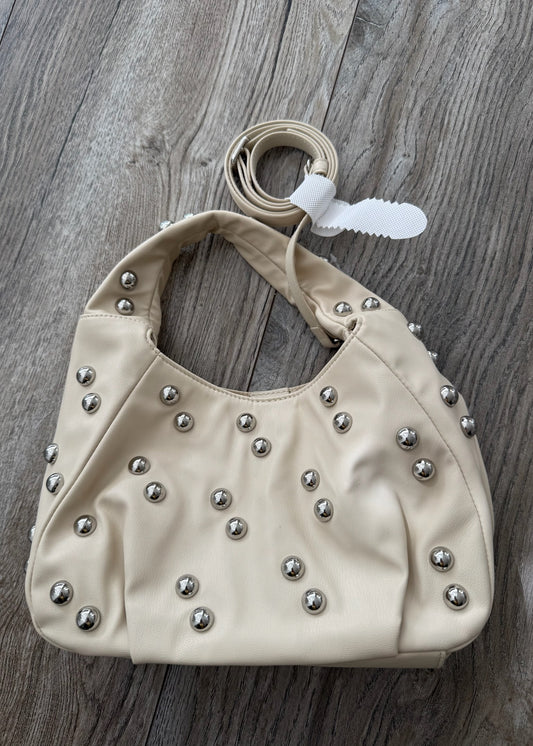 HANDBAG CREMA CON ESTOPEROLES