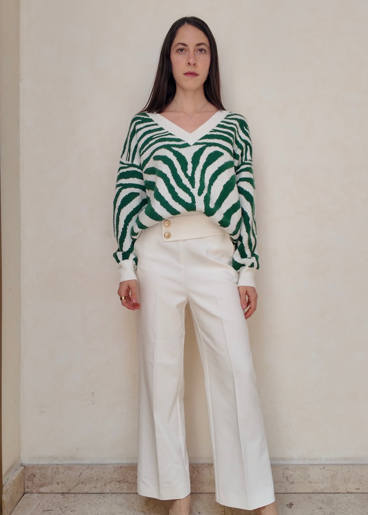SUETER ZEBRA PEONT