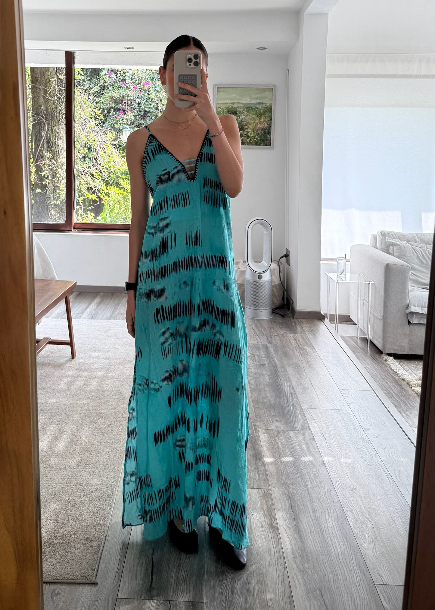 VESTIDO BEACHY MAXI TIE DYE