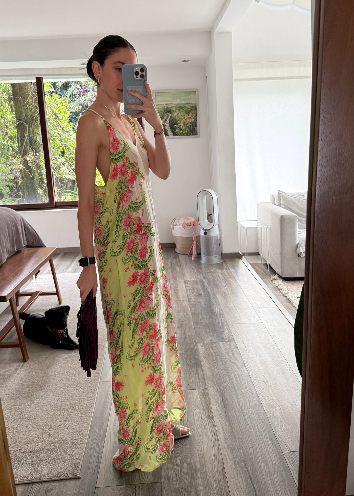 VESTIDO BEACHY CON PRINT FLORAL