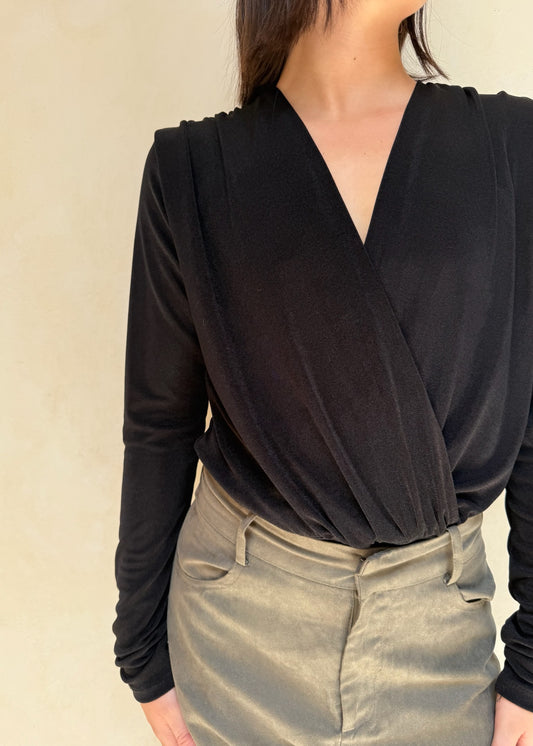 BODYSUIT BRILLOSO ESCOTADO