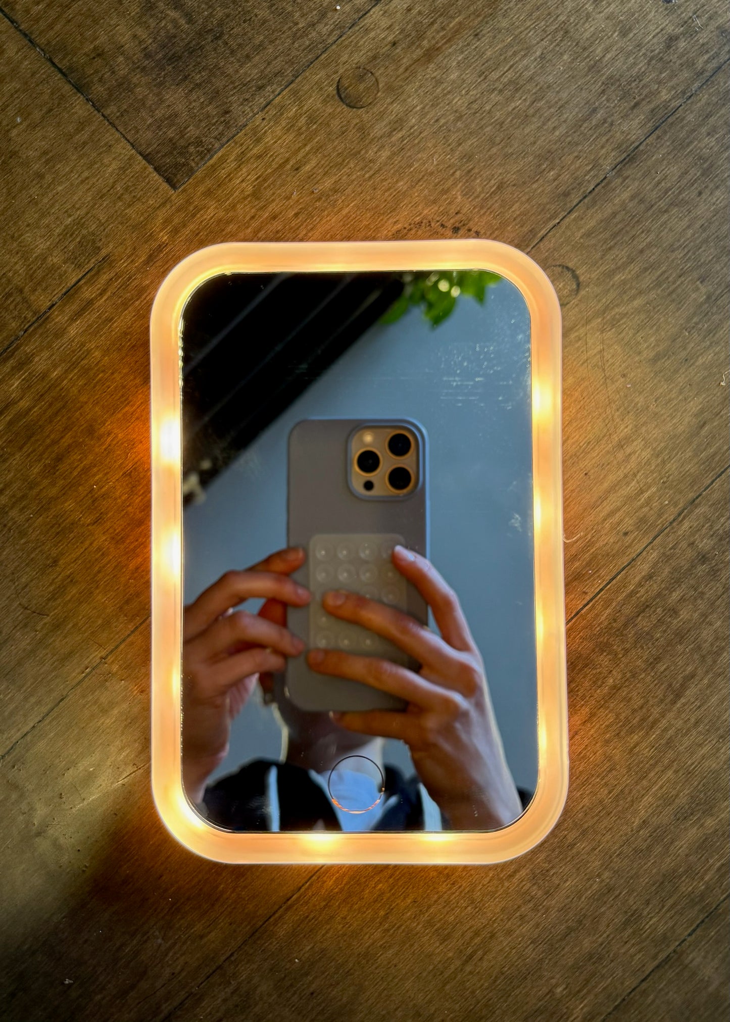 ESPEJO MINI CON LUCES