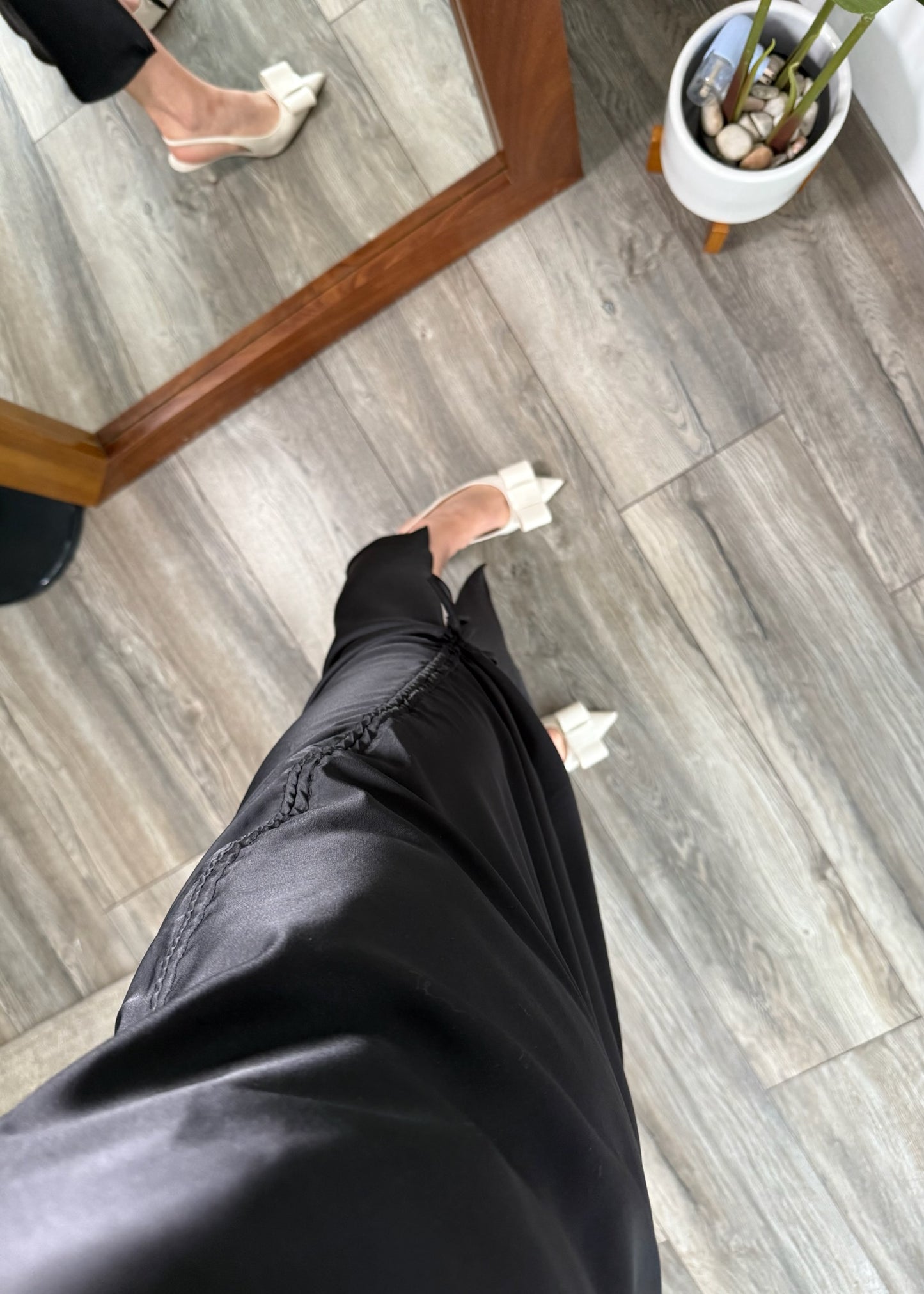 SLIP DRESS NEGRO
