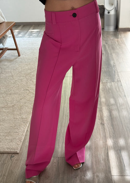 PANTALÓN STRAIGHT HOT PINK