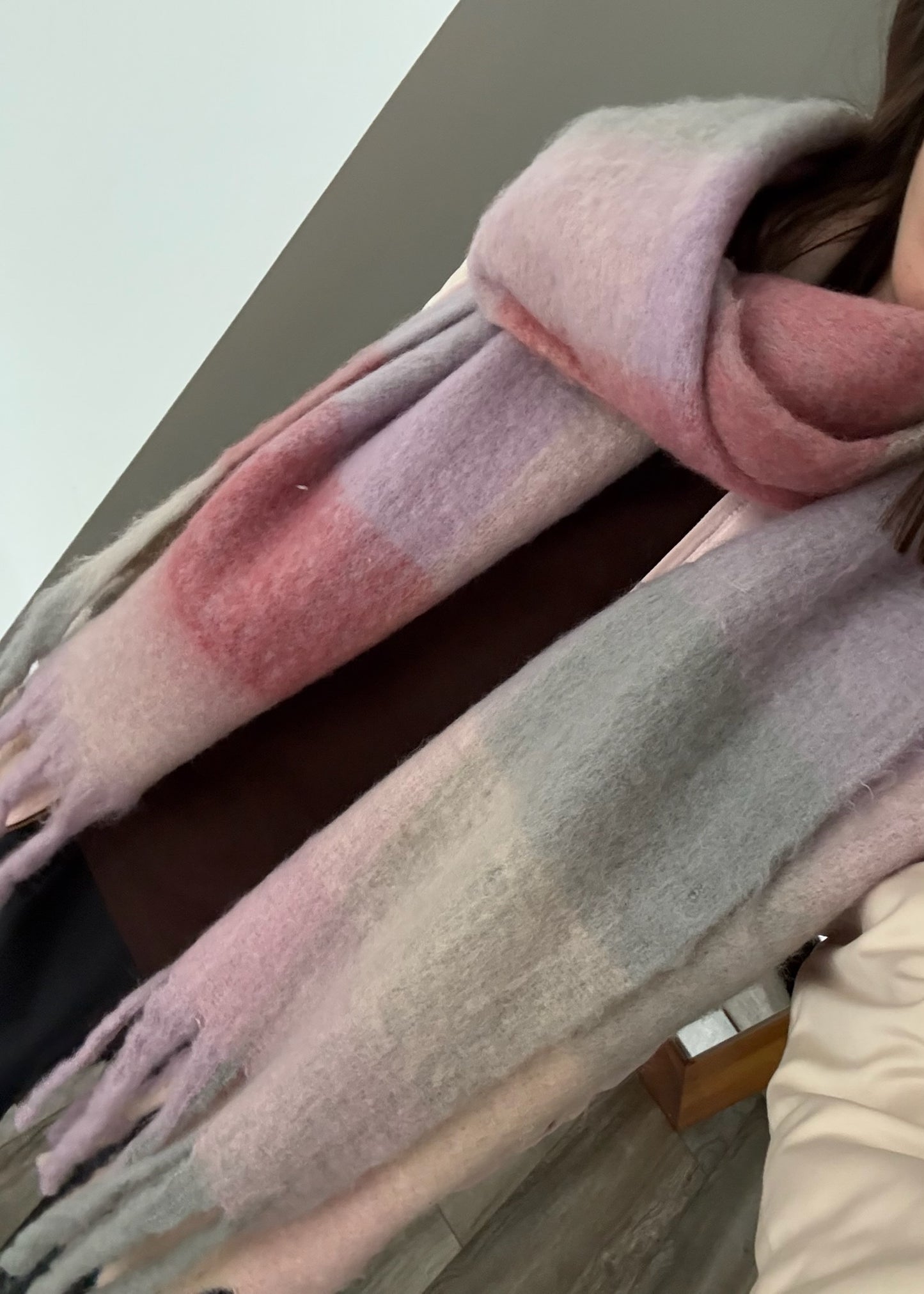 BUFANDA ROSA CHUNKY