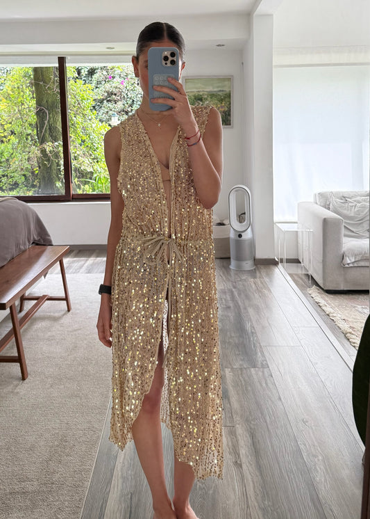 COVER UP CON LENTEJUELAS